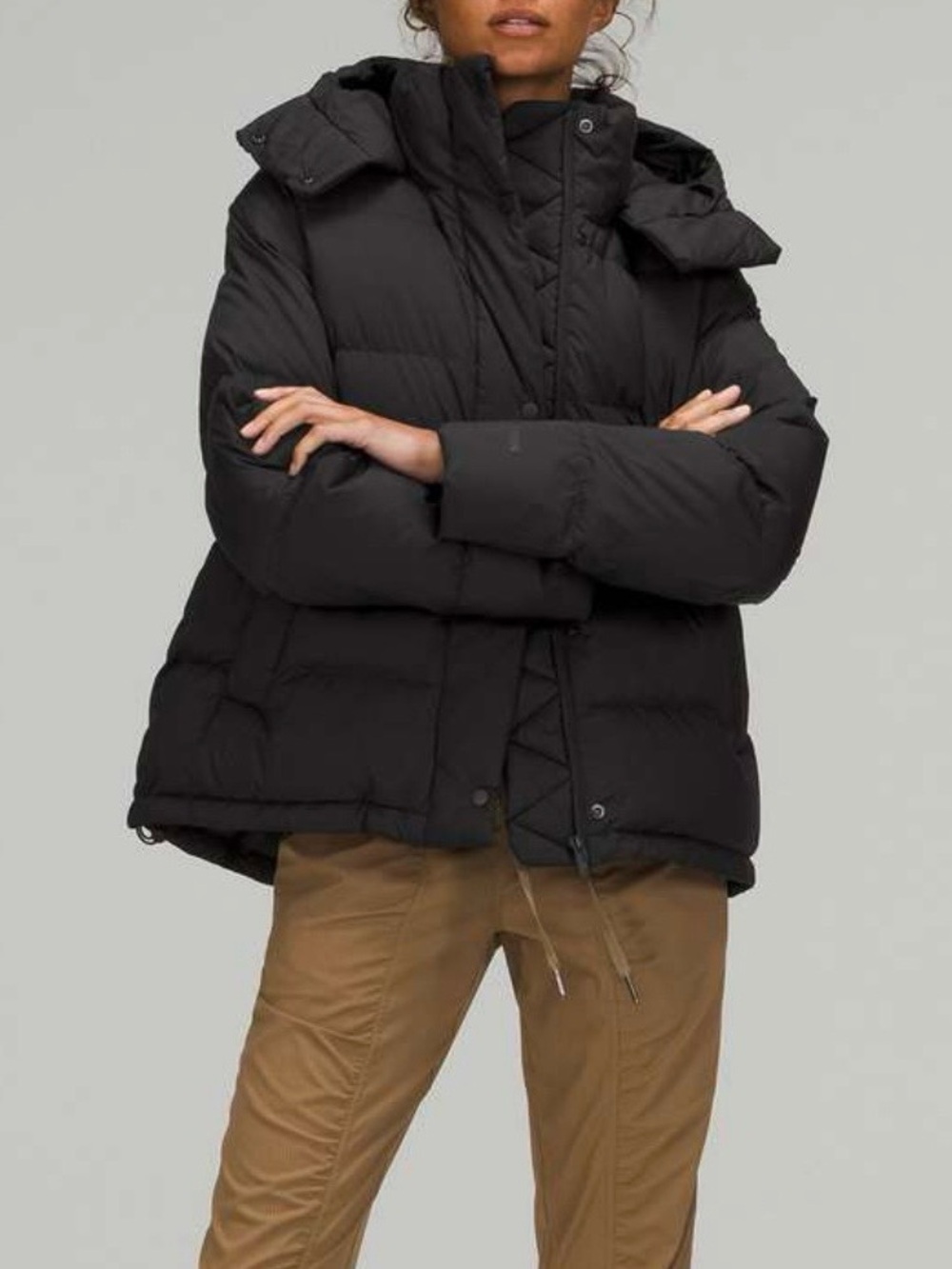 Lululemon Wunder Puff Jacket in Black